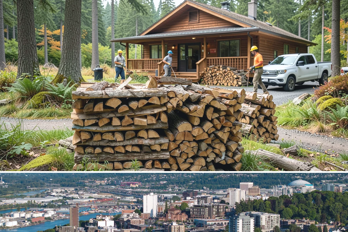 Garage Delivery in Tacoma, Pierce County, WA - A favorite through the rainy fall and winter months when dry storage matters most.