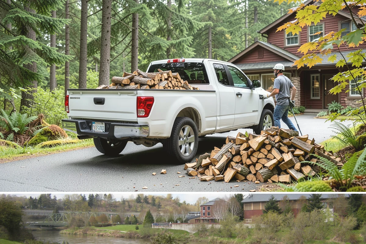 Garage Delivery in Tukwila, King County, WA - A favorite through the rainy fall and winter months when dry storage matters most.