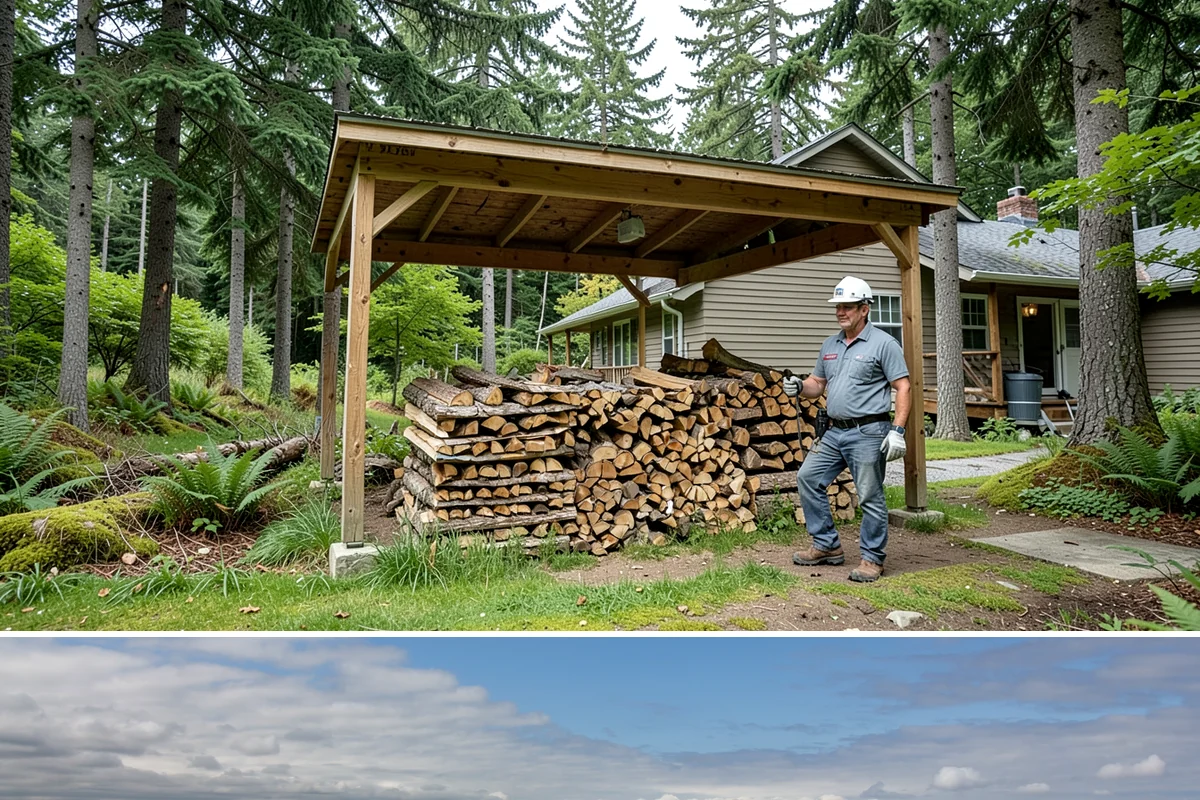 Garage Delivery in University Place, Pierce County, WA - A favorite through the rainy fall and winter months when dry storage matters most.