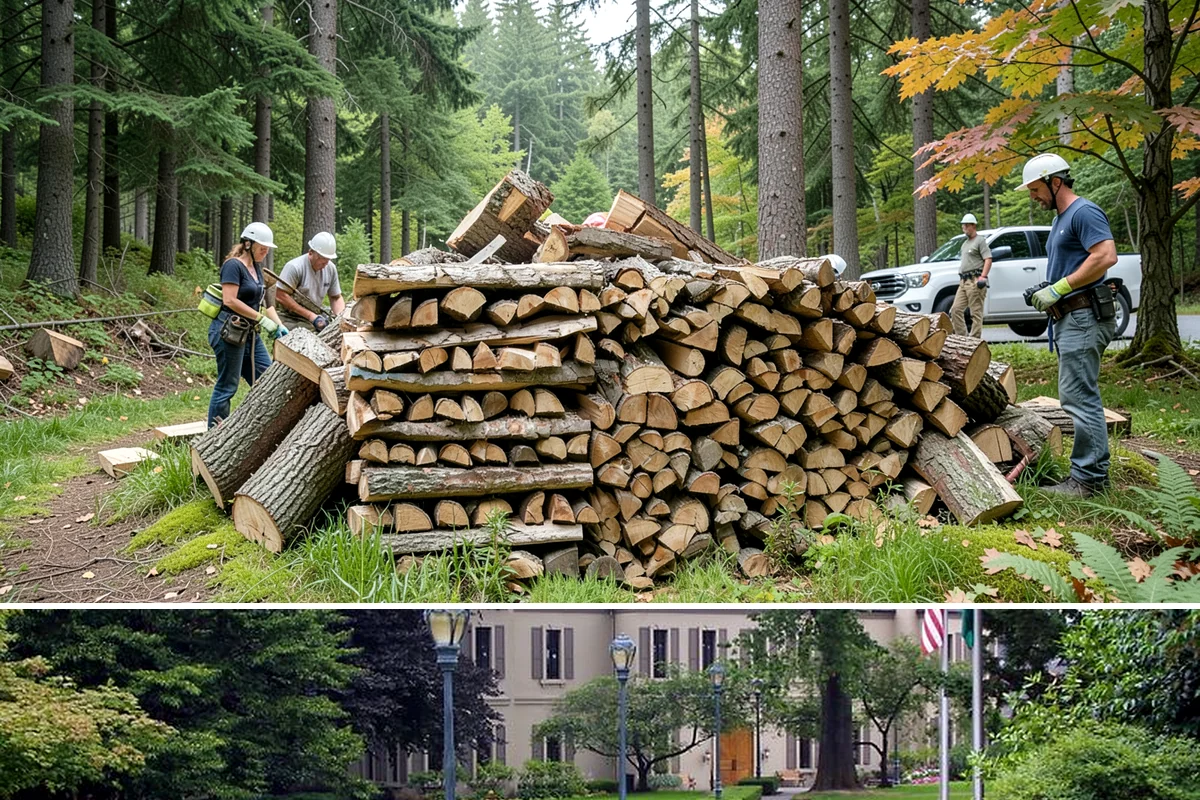Garage Delivery in Woodinville, King County, WA - A favorite through the rainy fall and winter months when dry storage matters most.