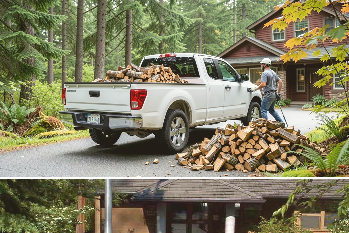 Garage Delivery in Yarrow Point, King County, WA - A favorite through the rainy fall and winter months when dry storage matters most.