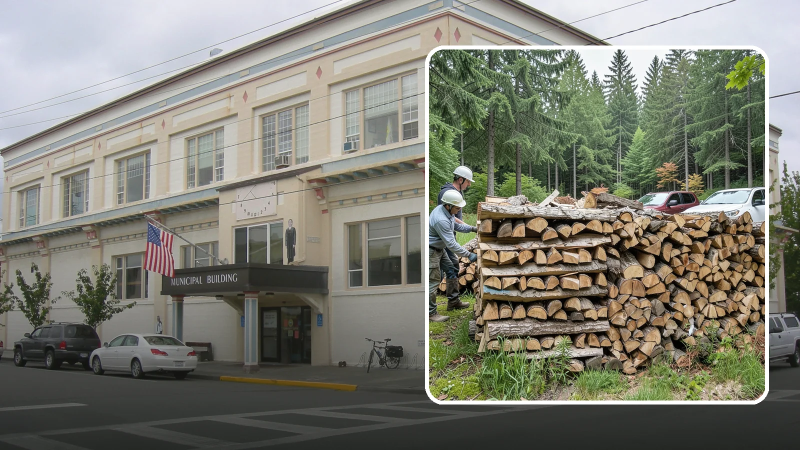Green Firewood in Anacortes, Skagit County, WA - Our green firewood is freshly cut and unseasoned, sold at a lower price for buyers who plan to dry it themselves before burning.