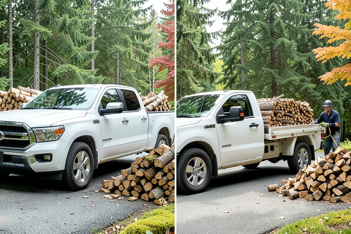 Green Firewood in Arlington, Snohomish County, WA - We cut and split fresh wood to your requested size