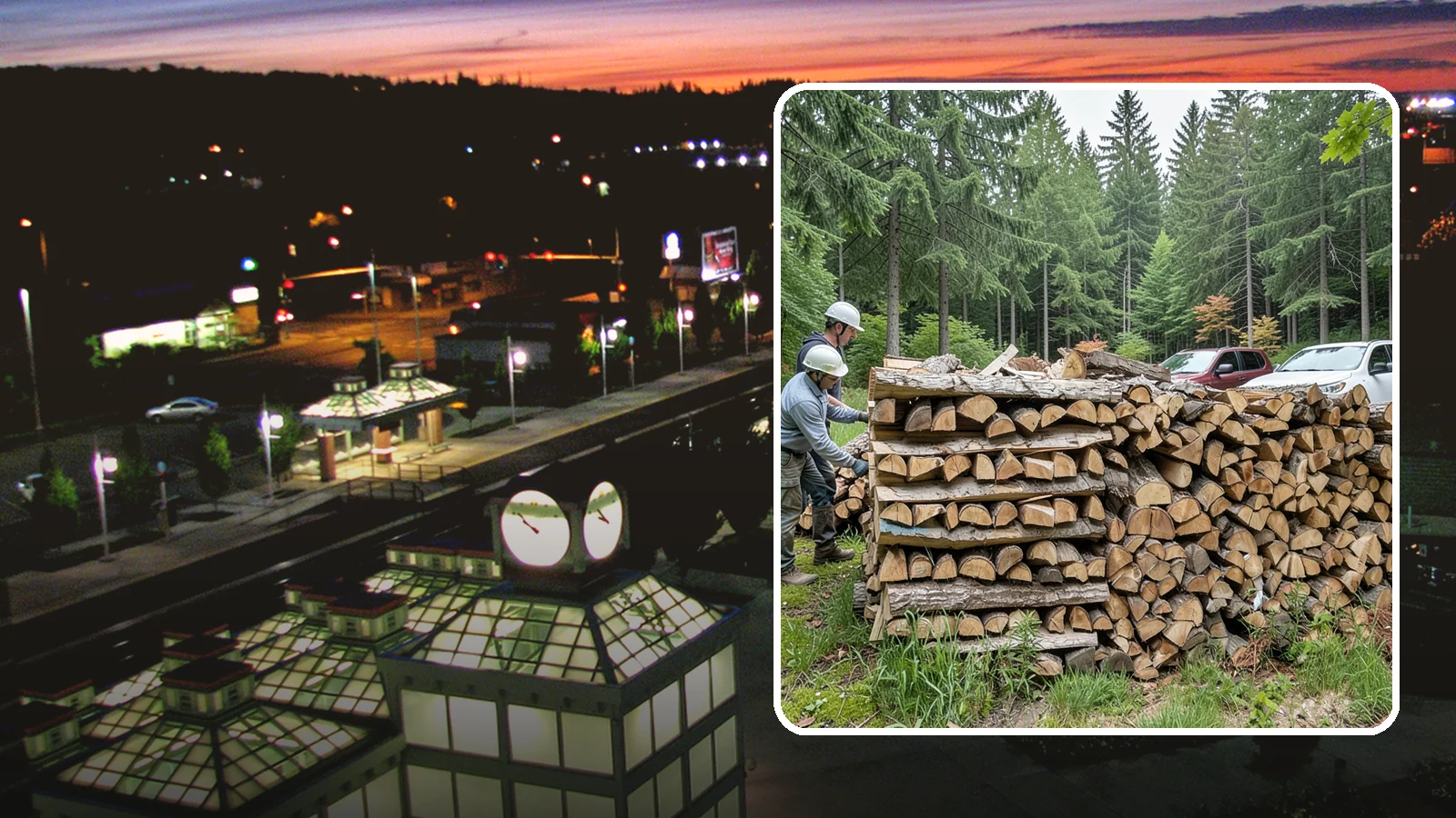Green Firewood in Auburn, King County, WA - Our green firewood is freshly cut and unseasoned, sold at a lower price for buyers who plan to dry it themselves before burning.