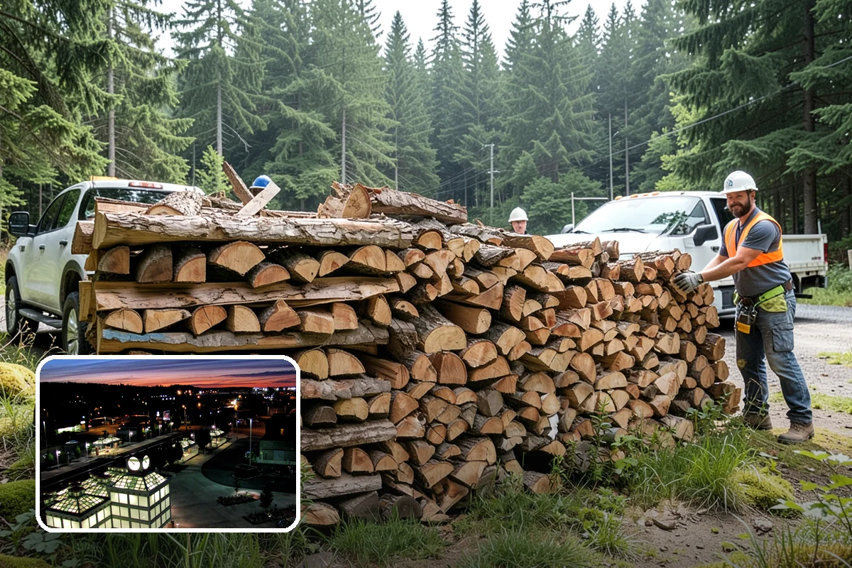 Green Firewood in Auburn, King County, WA - Lowest per-volume price of any option