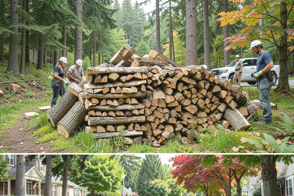 Green Firewood in Beaux Arts Village, King County, WA - Buy green firewood in spring or early summer so it has the warm, drier months to season before you need it.