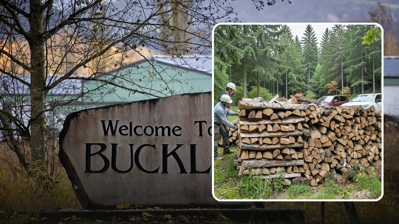 Green Firewood in Buckley, Pierce County, WA - Our green firewood is freshly cut and unseasoned, sold at a lower price for buyers who plan to dry it themselves before burning.