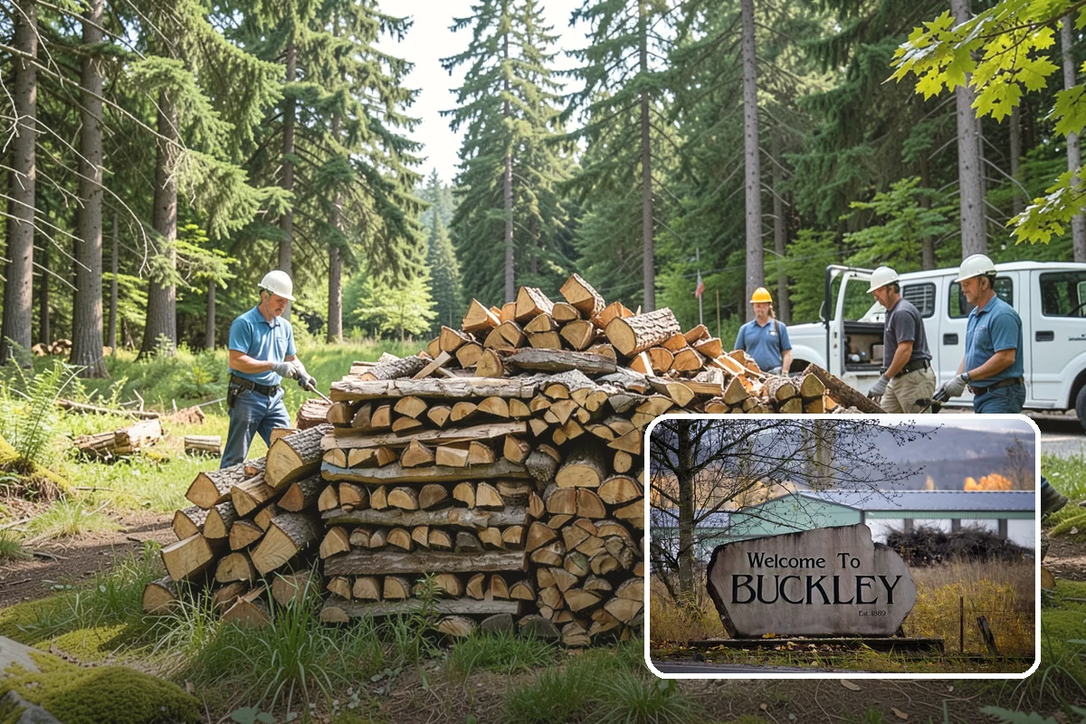Green Firewood in Buckley, Pierce County, WA - Lowest per-volume price of any option