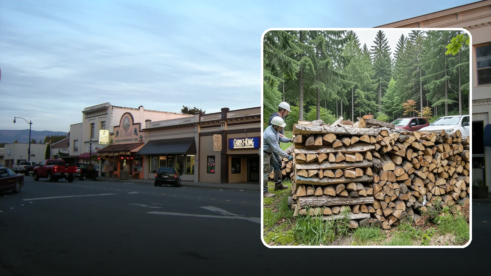 Green Firewood in Burlington, Skagit County, WA - Our green firewood is freshly cut and unseasoned, sold at a lower price for buyers who plan to dry it themselves before burning.