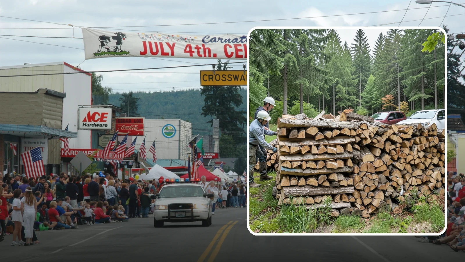 Green Firewood in Carnation, King County, WA - Our green firewood is freshly cut and unseasoned, sold at a lower price for buyers who plan to dry it themselves before burning.