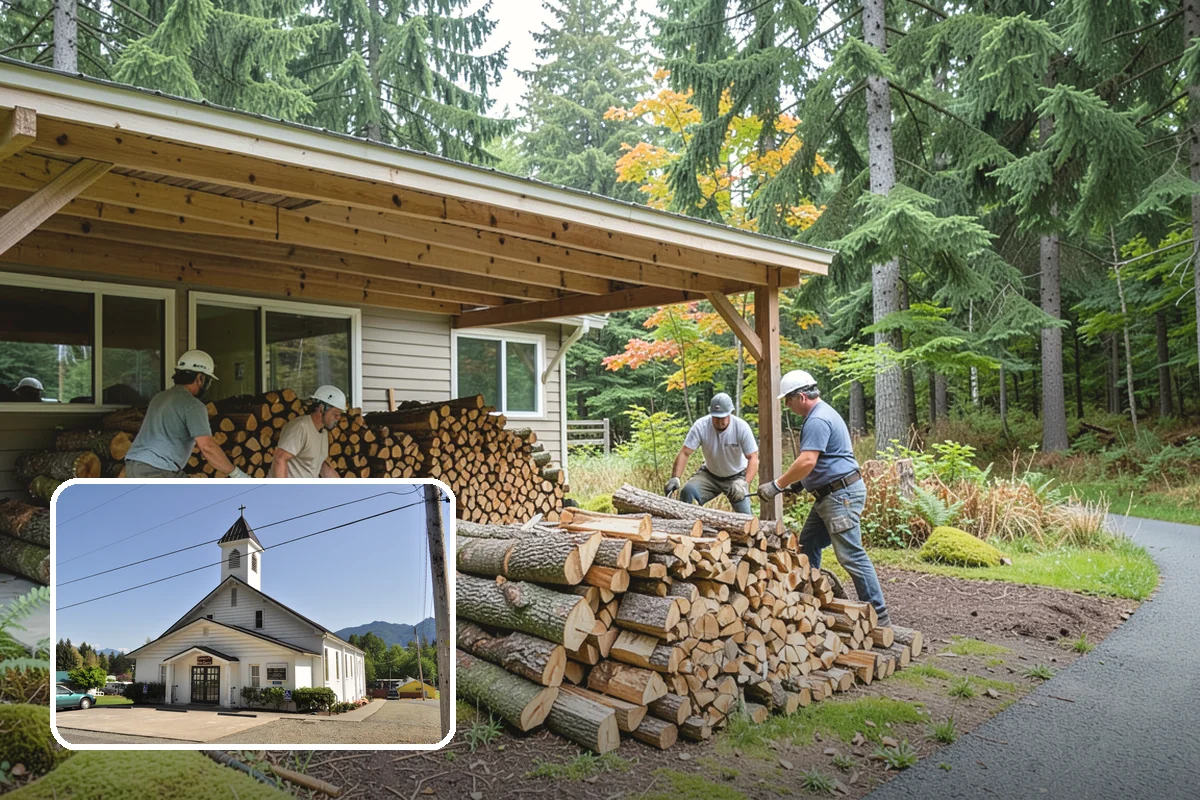 Green Firewood in Concrete, Skagit County, WA - Lowest per-volume price of any option