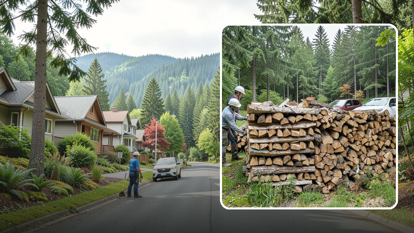 Green Firewood in Darrington, WA - Our green firewood is freshly cut and unseasoned, sold at a lower price for buyers who plan to dry it themselves before burning.