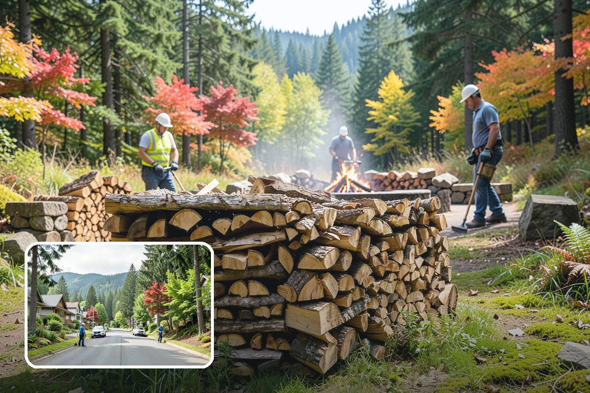 Green Firewood in Darrington, WA - Lowest per-volume price of any option