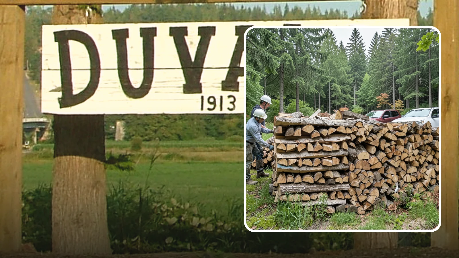 Green Firewood in Duvall, King County, WA - Our green firewood is freshly cut and unseasoned, sold at a lower price for buyers who plan to dry it themselves before burning.