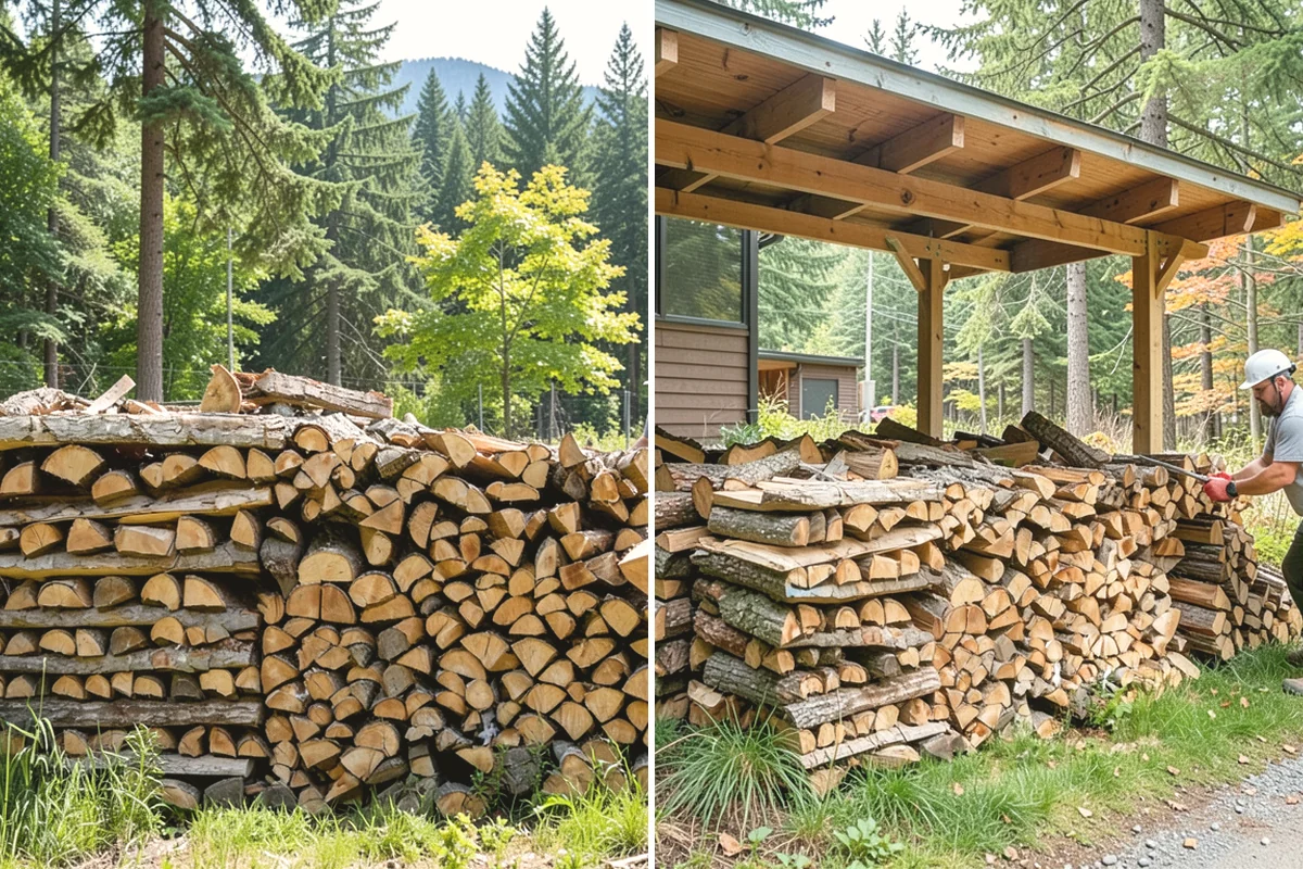 Green Firewood in Duvall, King County, WA - We cut and split fresh wood to your requested size