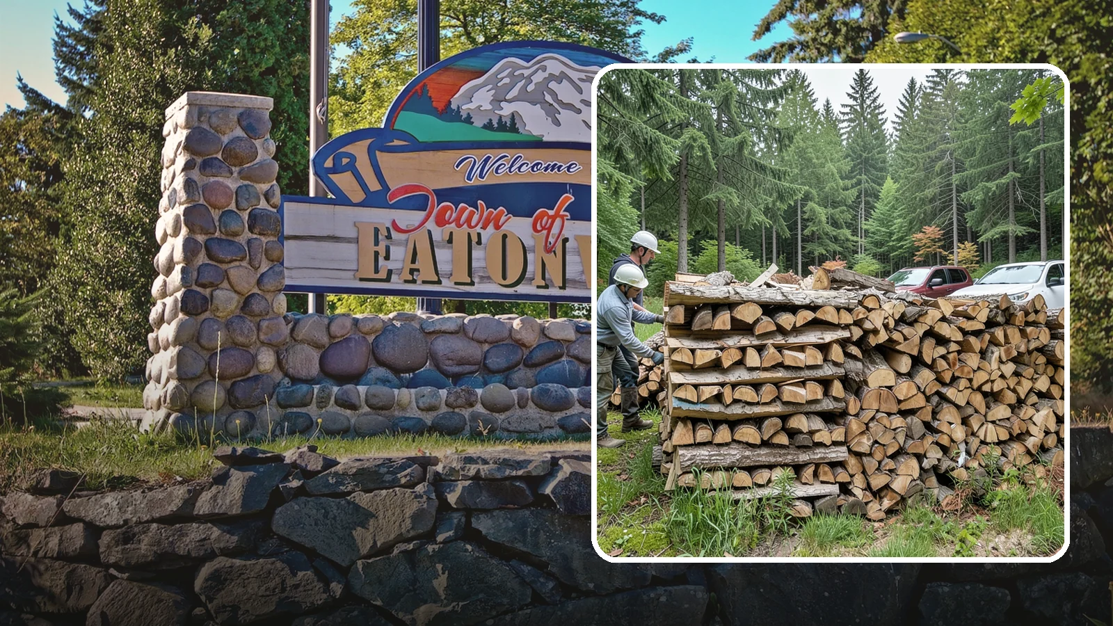 Green Firewood in Eatonville, Pierce County, WA - Our green firewood is freshly cut and unseasoned, sold at a lower price for buyers who plan to dry it themselves before burning.