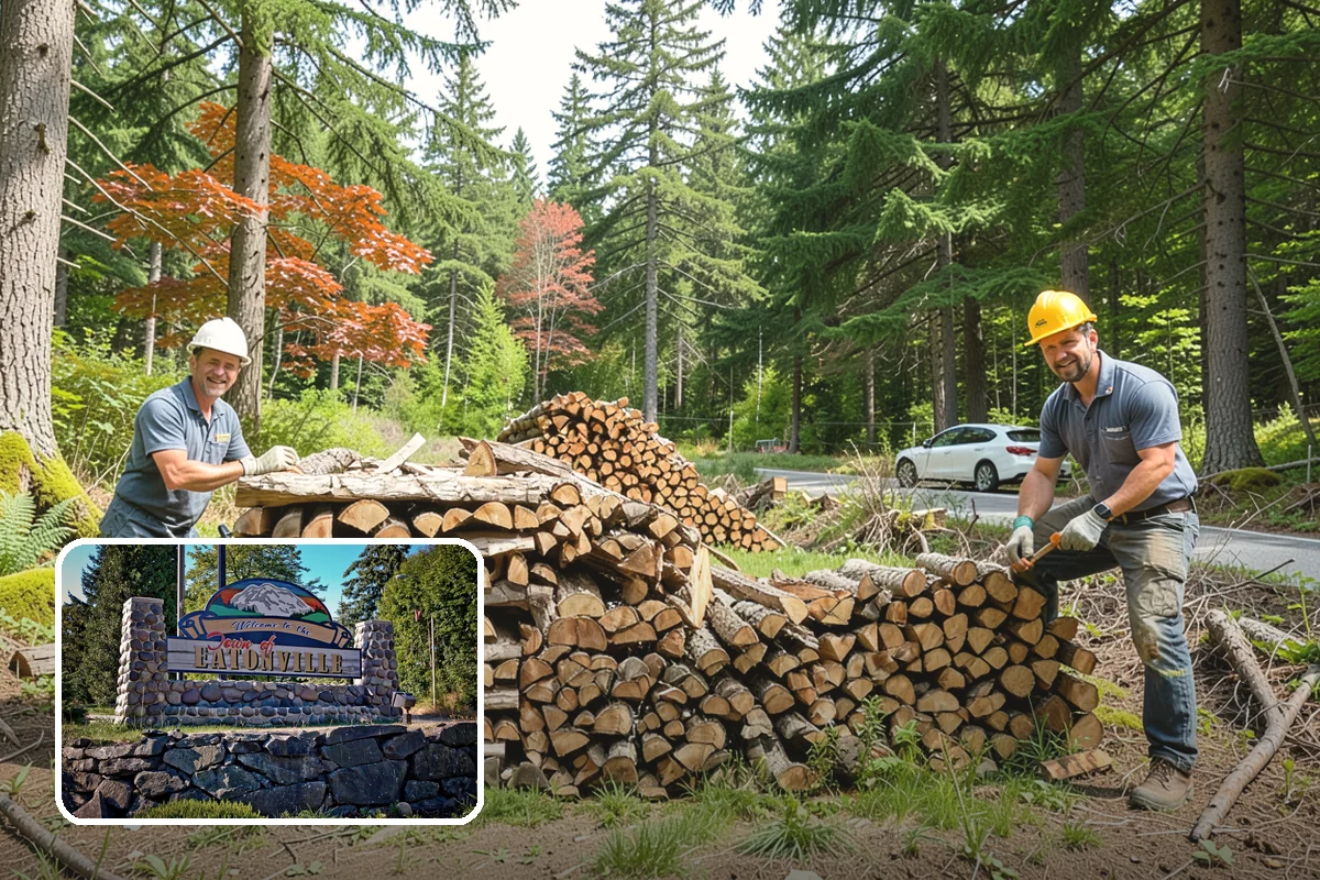 Green Firewood in Eatonville, Pierce County, WA - Lowest per-volume price of any option