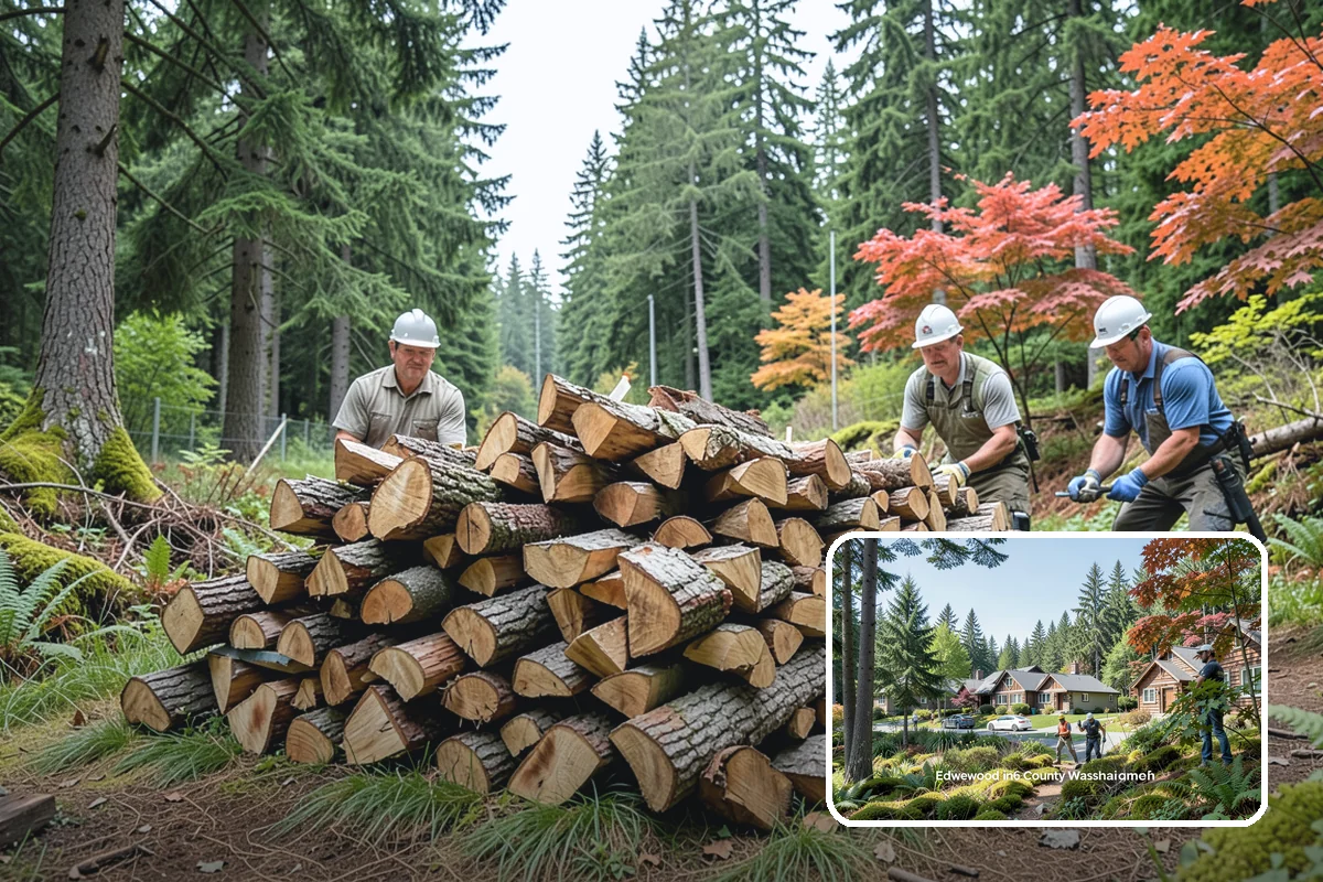 Green Firewood in Edgewood, WA - Lowest per-volume price of any option