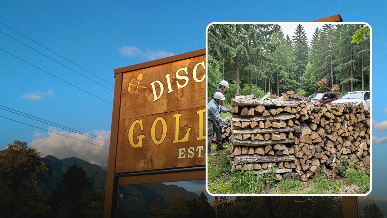 Green Firewood in Gold Bar, Snohomish County, WA - Our green firewood is freshly cut and unseasoned, sold at a lower price for buyers who plan to dry it themselves before burning.