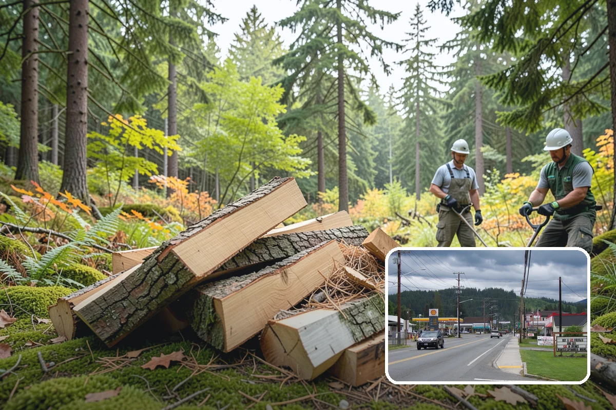 Green Firewood in Granite Falls, Snohomish County, WA - Lowest per-volume price of any option
