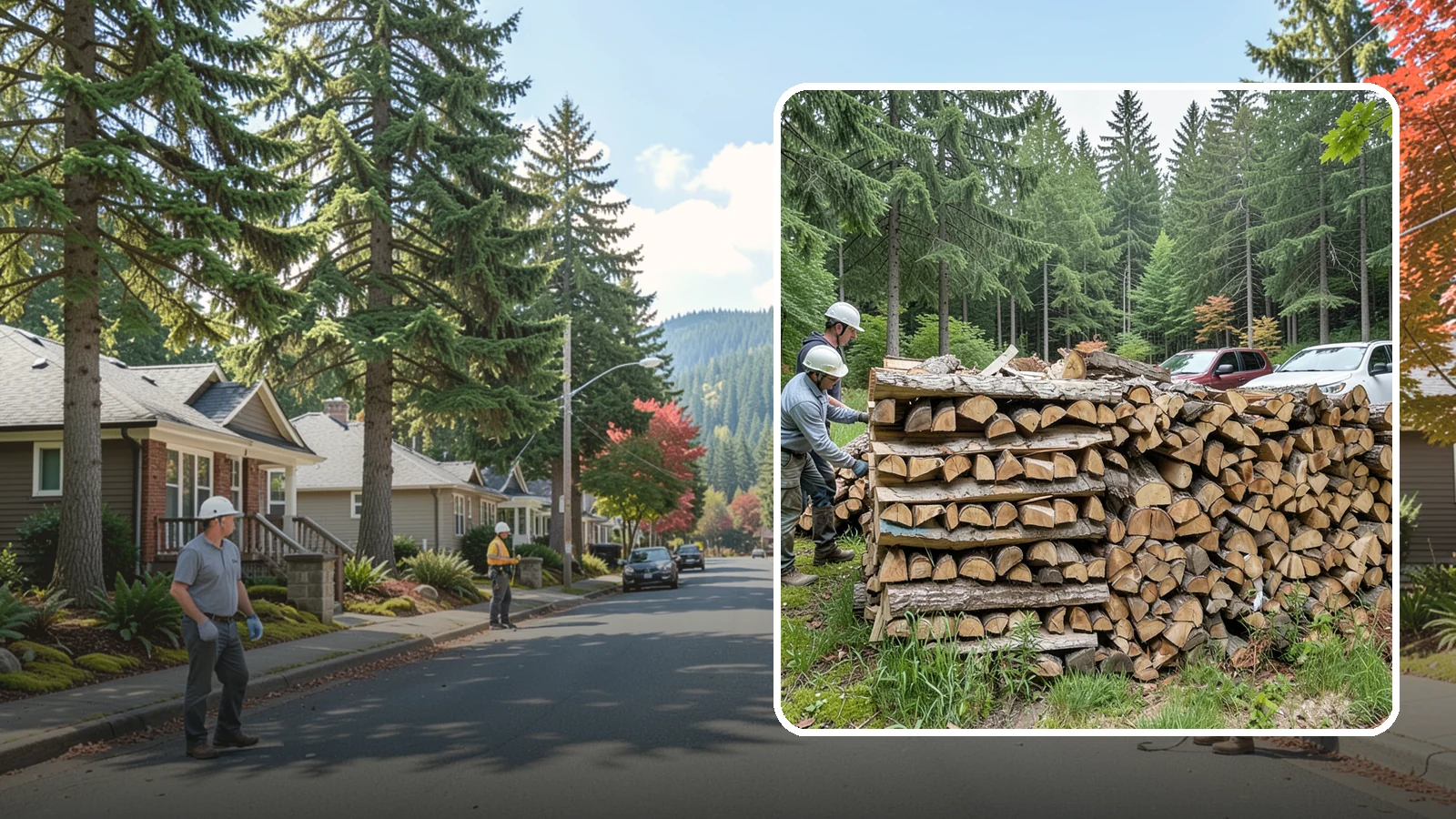 Green Firewood in Hunts Point, King County, WA - Our green firewood is freshly cut and unseasoned, sold at a lower price for buyers who plan to dry it themselves before burning.