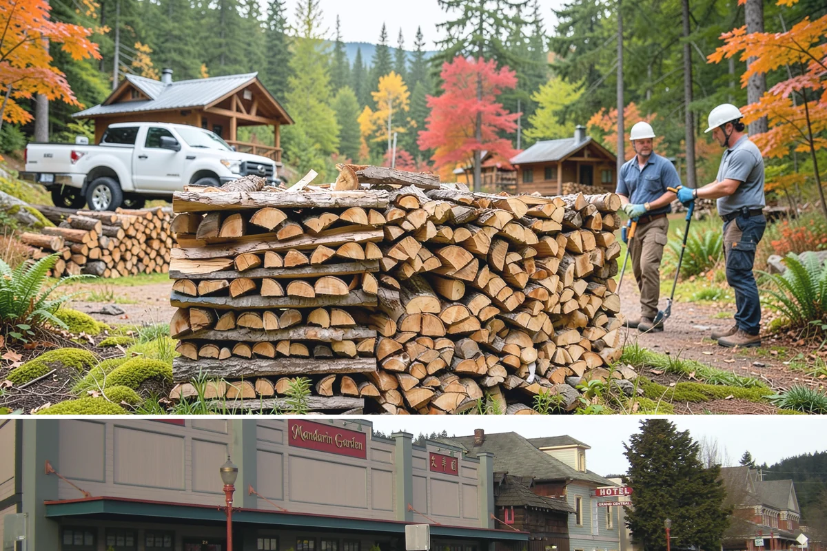 Green Firewood in Issaquah, King County, WA - Buy green firewood in spring or early summer so it has the warm, drier months to season before you need it.