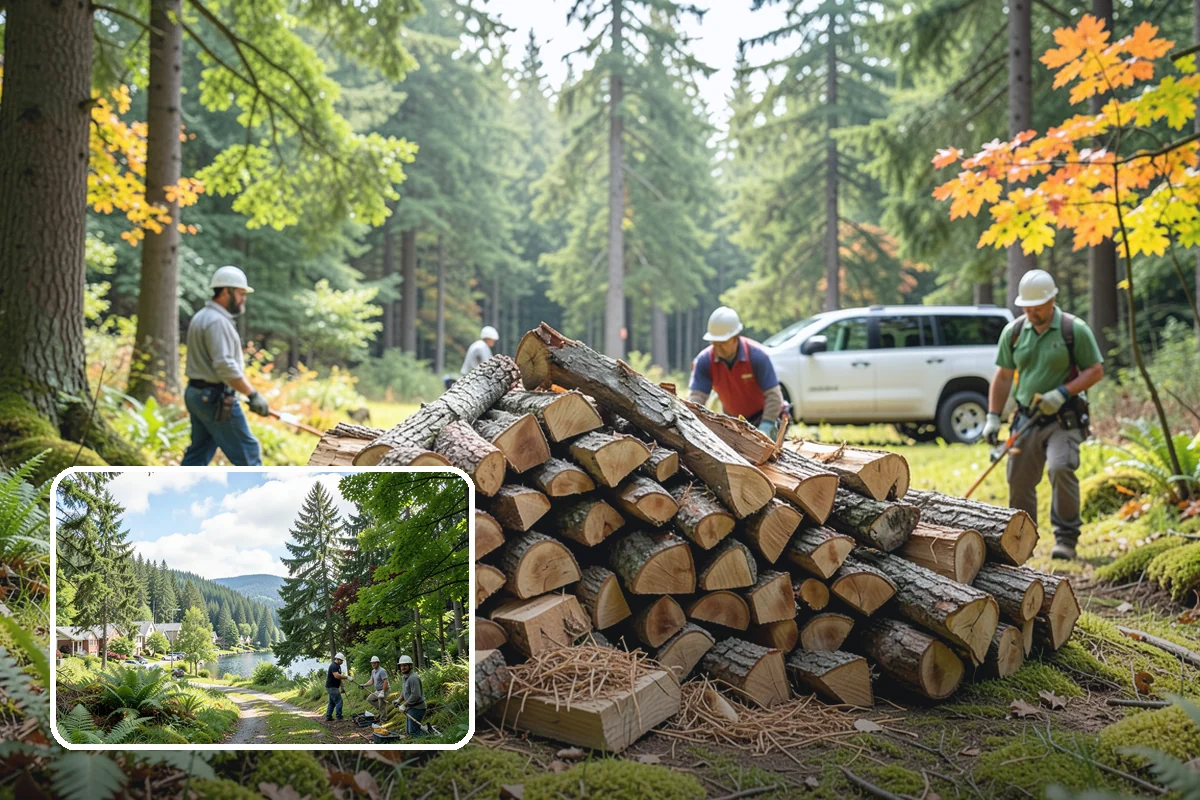 Green Firewood in Lake Forest Park, King County, WA - Lowest per-volume price of any option