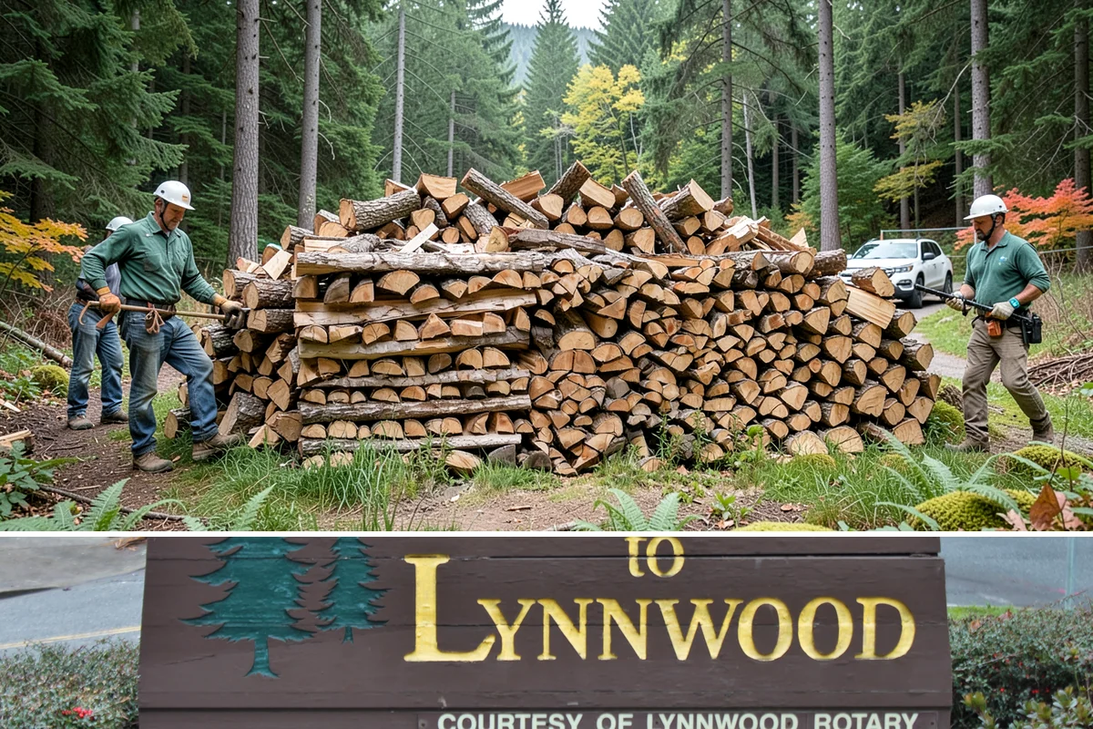 Green Firewood in Lynnwood, Snohomish County, WA - Buy green firewood in spring or early summer so it has the warm, drier months to season before you need it.