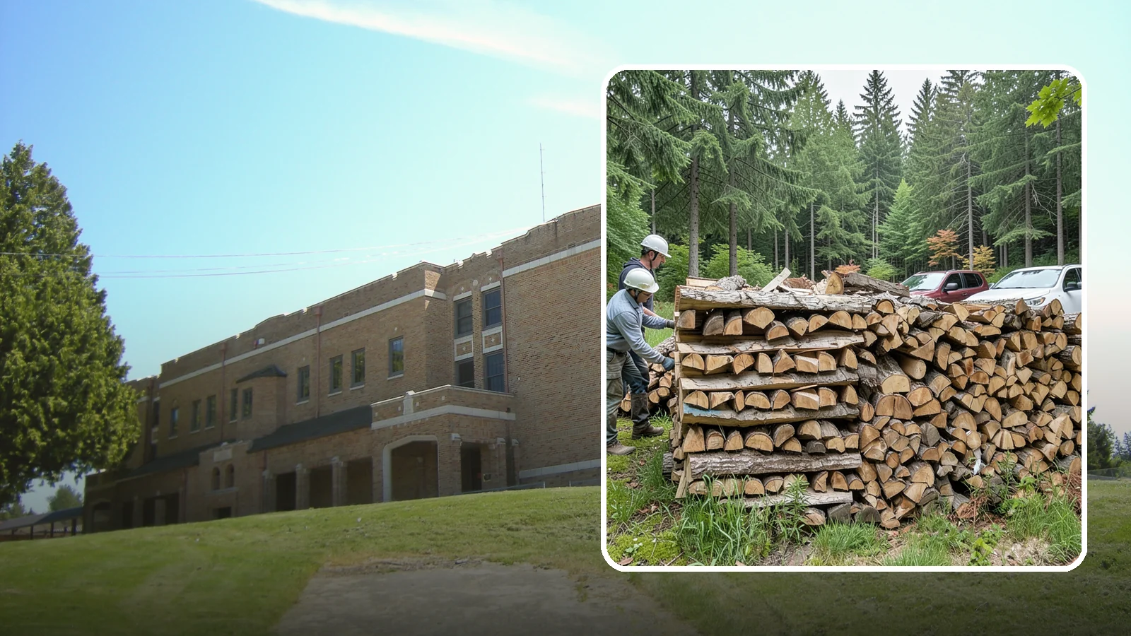 Green Firewood in Maple Valley, King County, WA - Our green firewood is freshly cut and unseasoned, sold at a lower price for buyers who plan to dry it themselves before burning.