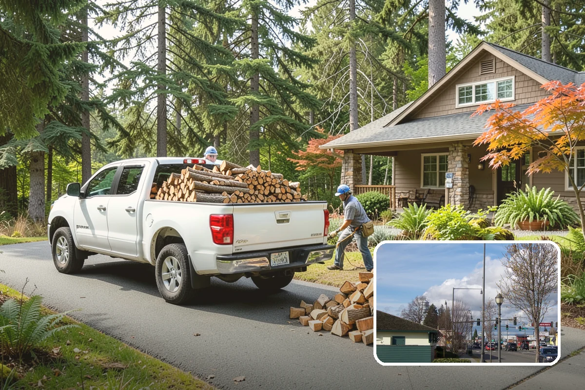 Green Firewood in Marysville, Snohomish County, WA - Lowest per-volume price of any option