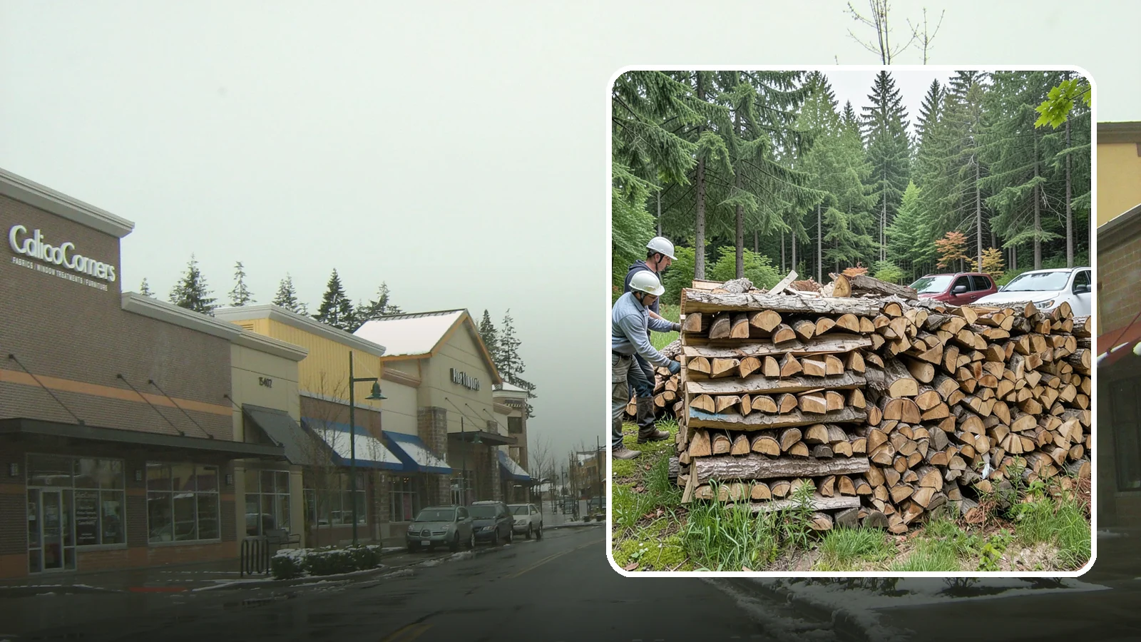 Green Firewood in Mill Creek, Snohomish County, WA - Our green firewood is freshly cut and unseasoned, sold at a lower price for buyers who plan to dry it themselves before burning.