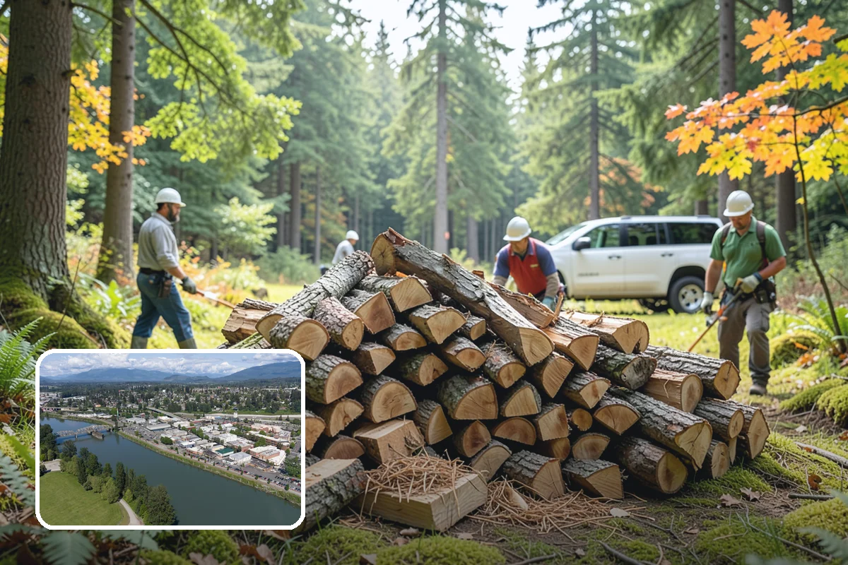 Green Firewood in Mount Vernon, WA - Lowest per-volume price of any option
