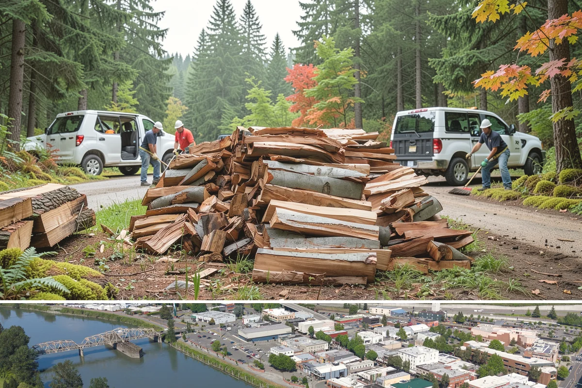 Green Firewood in Mount Vernon, WA - Buy green firewood in spring or early summer so it has the warm, drier months to season before you need it.