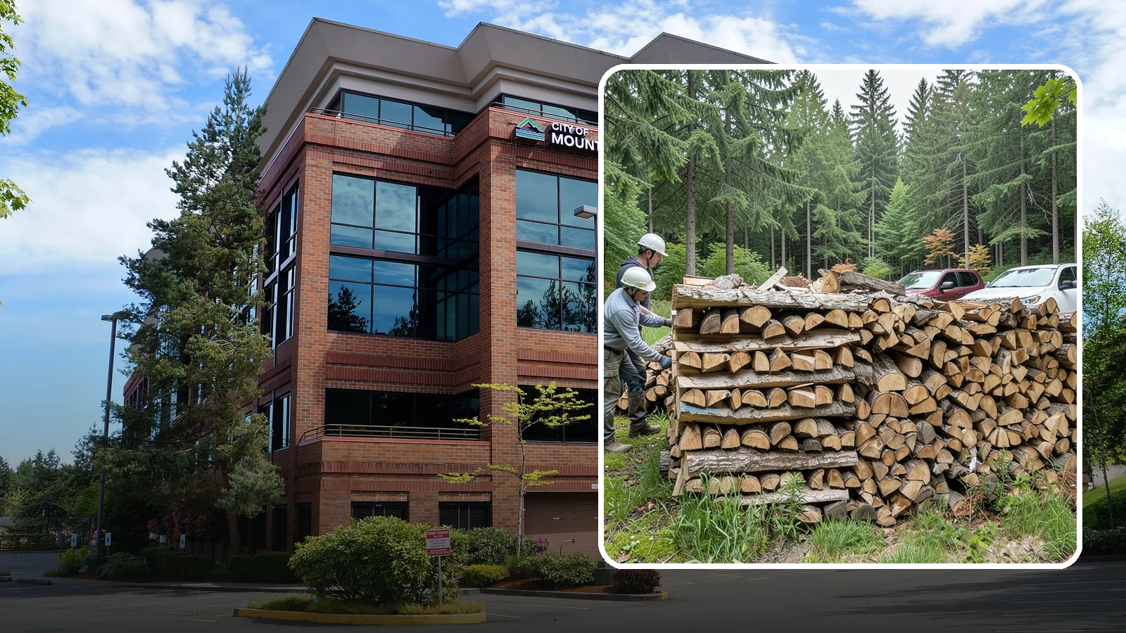 Green Firewood in Mountlake Terrace, WA - Our green firewood is freshly cut and unseasoned, sold at a lower price for buyers who plan to dry it themselves before burning.
