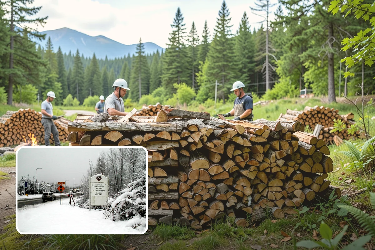 Green Firewood in Newcastle, King County, WA - Lowest per-volume price of any option