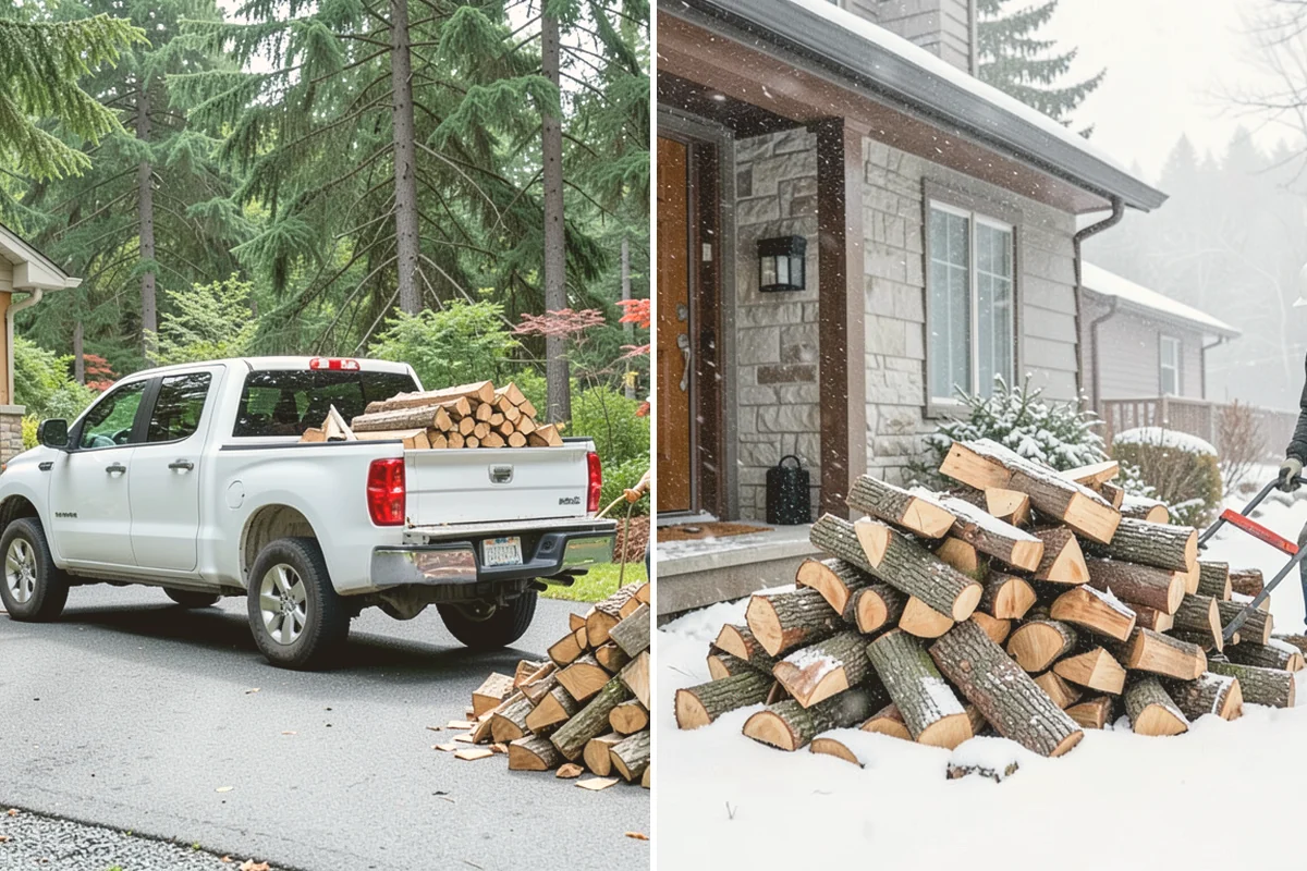 Green Firewood in Orting, Pierce County, WA - We cut and split fresh wood to your requested size