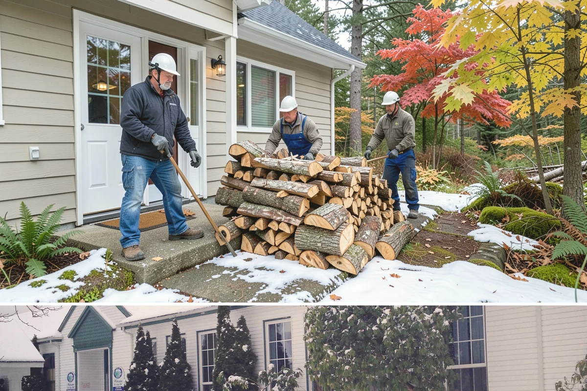 Green Firewood in Pacific, King County, WA - Buy green firewood in spring or early summer so it has the warm, drier months to season before you need it.