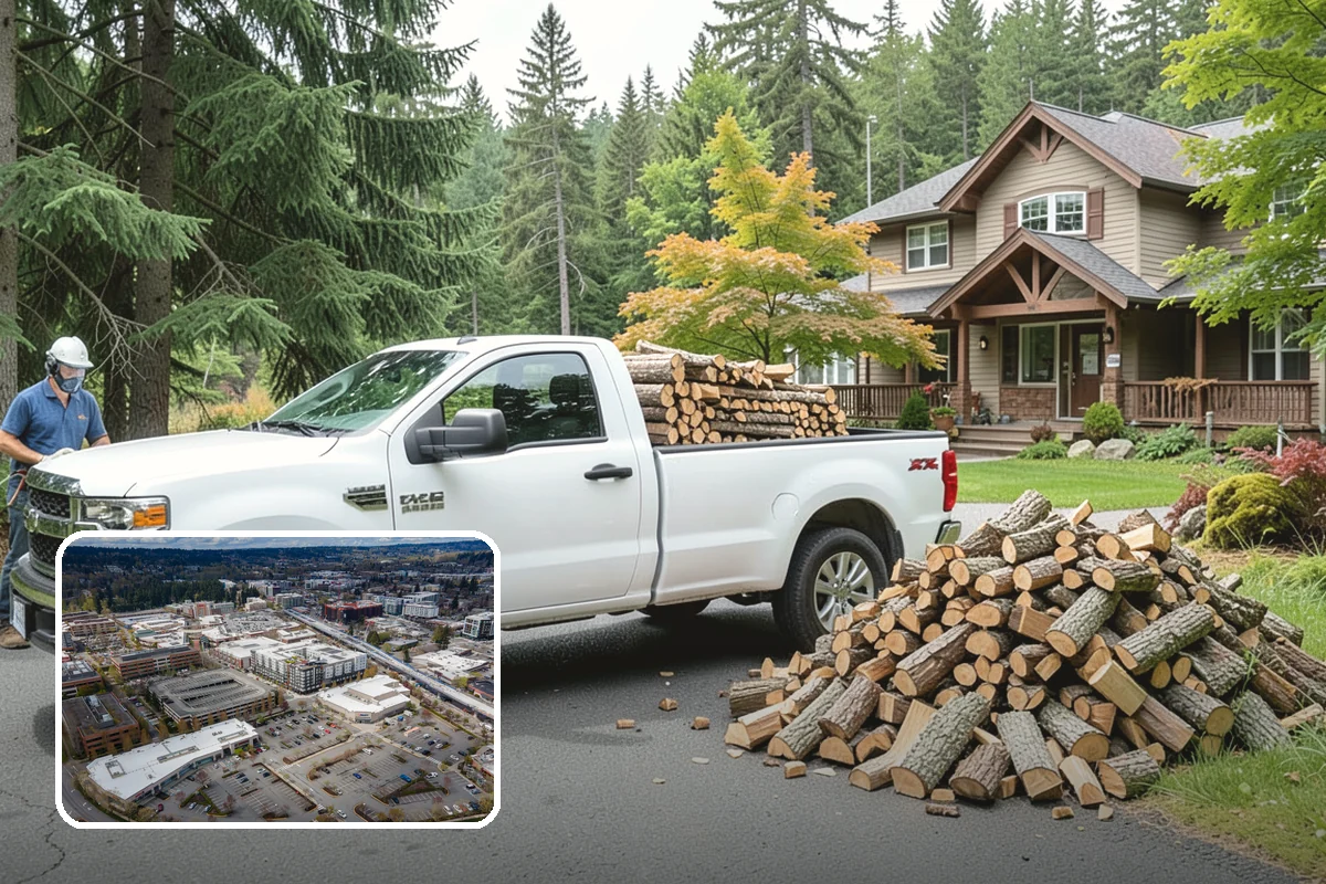 Green Firewood in Redmond, King County, WA - Lowest per-volume price of any option