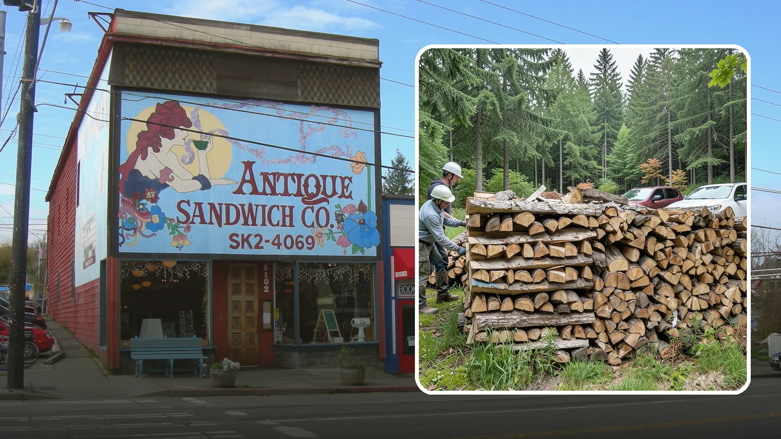 Green Firewood in Ruston, Pierce County, WA - Our green firewood is freshly cut and unseasoned, sold at a lower price for buyers who plan to dry it themselves before burning.