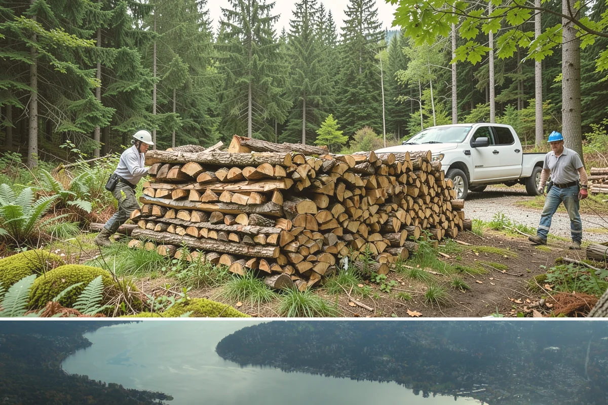 Green Firewood in Sammamish, King County, WA - Buy green firewood in spring or early summer so it has the warm, drier months to season before you need it.