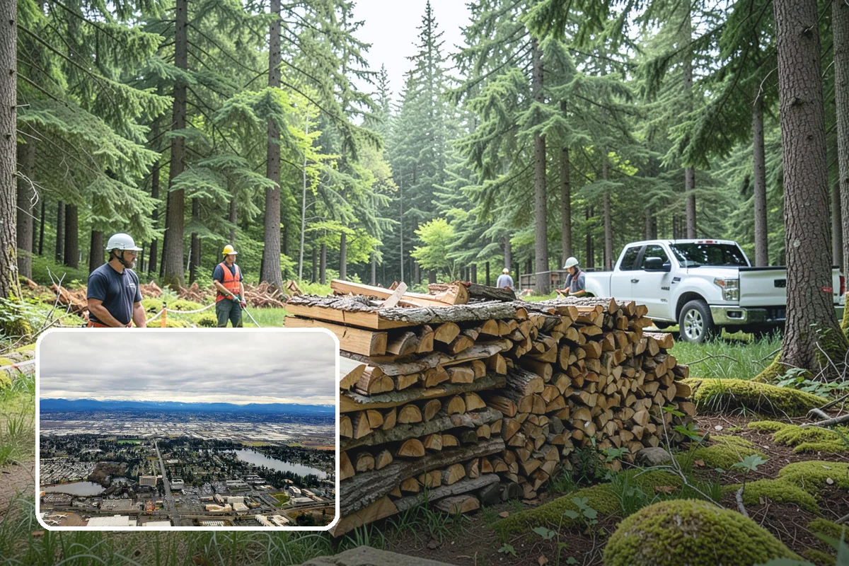 Green Firewood in SeaTac, WA - Lowest per-volume price of any option