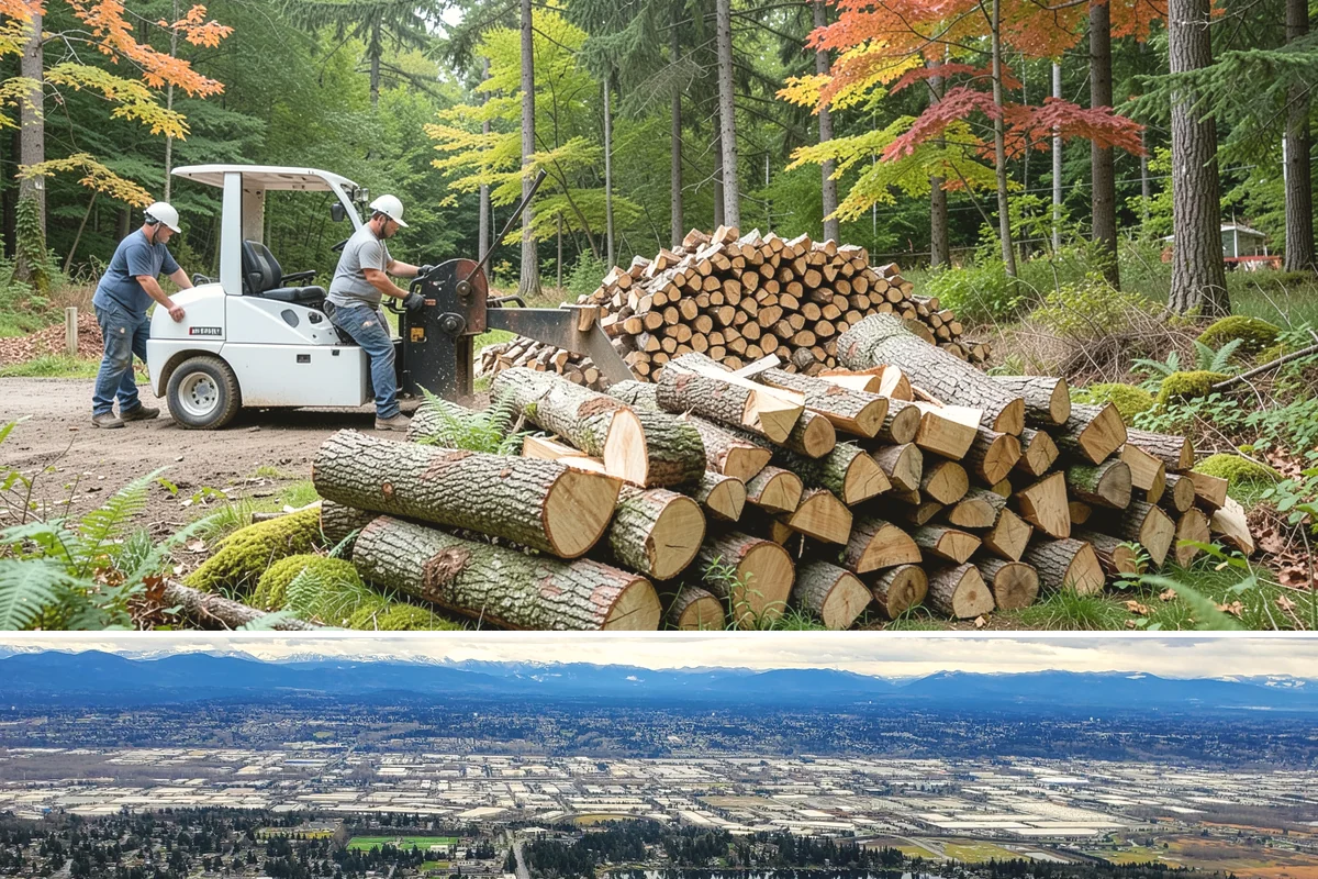 Green Firewood in SeaTac, WA - Buy green firewood in spring or early summer so it has the warm, drier months to season before you need it.