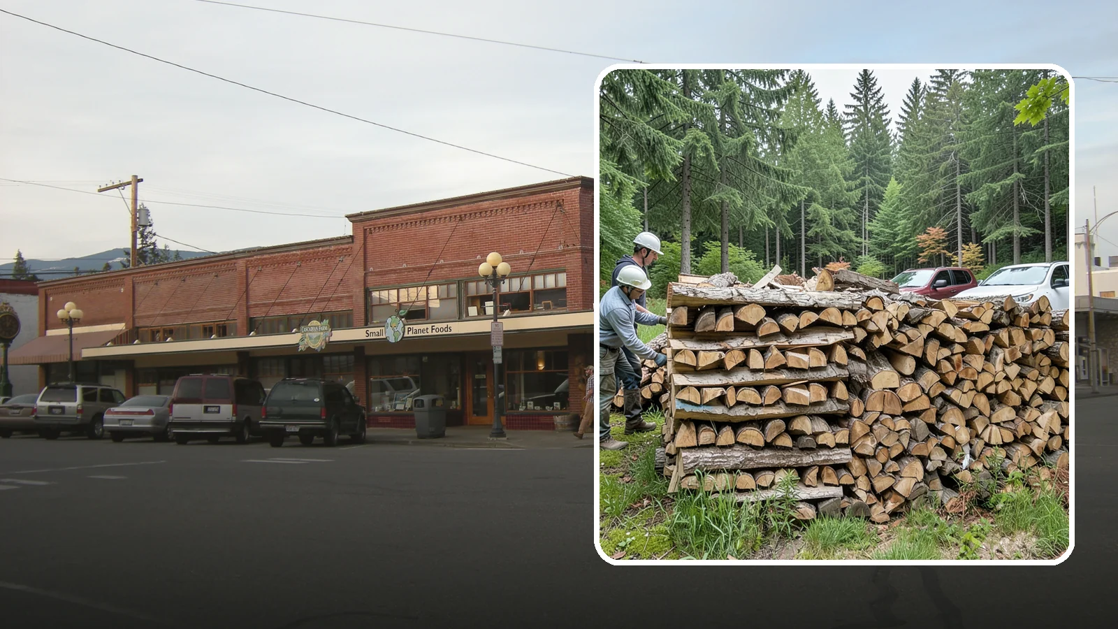 Green Firewood in Sedro-Woolley, Skagit County, WA - Our green firewood is freshly cut and unseasoned, sold at a lower price for buyers who plan to dry it themselves before burning.