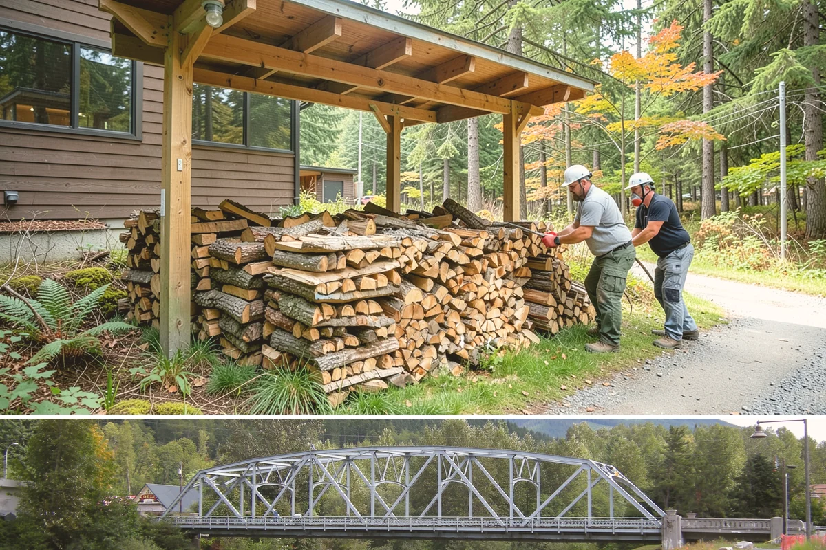 Green Firewood in Skykomish, King County, WA - Buy green firewood in spring or early summer so it has the warm, drier months to season before you need it.