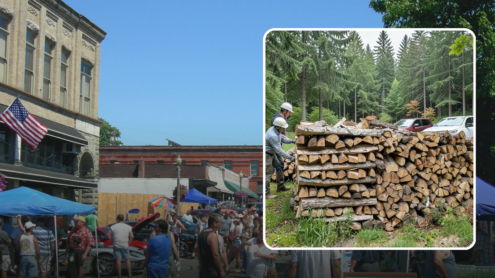 Green Firewood in Snohomish, Snohomish County, WA - Our green firewood is freshly cut and unseasoned, sold at a lower price for buyers who plan to dry it themselves before burning.