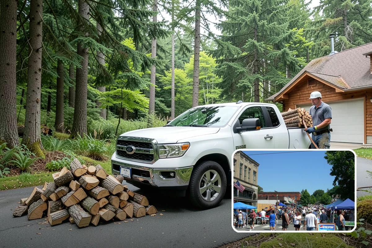 Green Firewood in Snohomish, Snohomish County, WA - Lowest per-volume price of any option