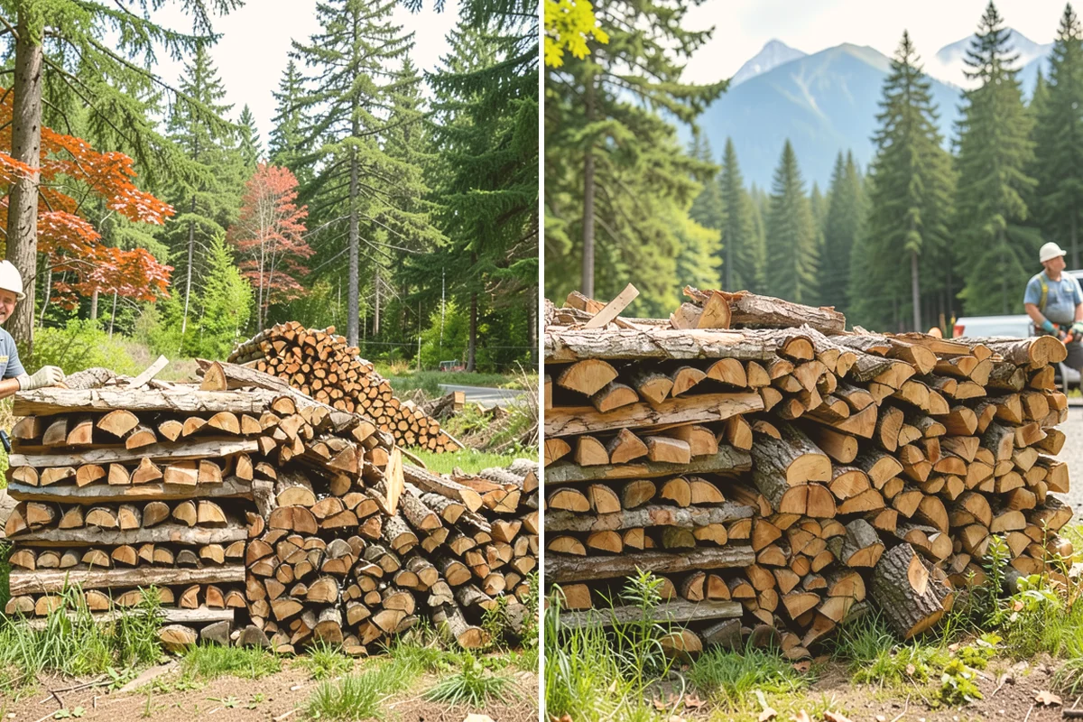 Green Firewood in Snohomish, Snohomish County, WA - We cut and split fresh wood to your requested size
