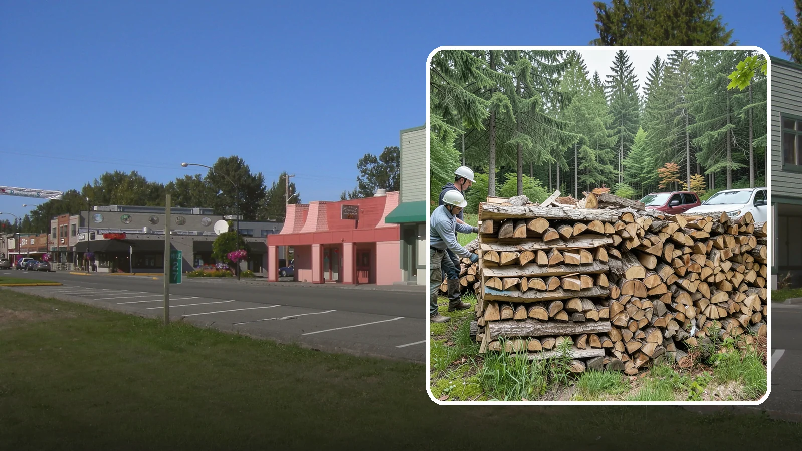 Green Firewood in Snoqualmie, King County, WA - Our green firewood is freshly cut and unseasoned, sold at a lower price for buyers who plan to dry it themselves before burning.
