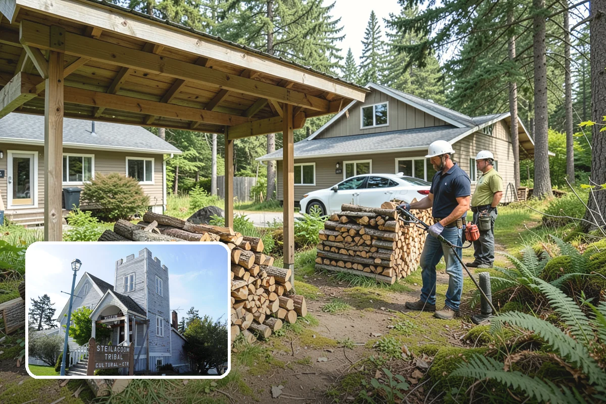 Green Firewood in Steilacoom, Pierce County, WA - Lowest per-volume price of any option