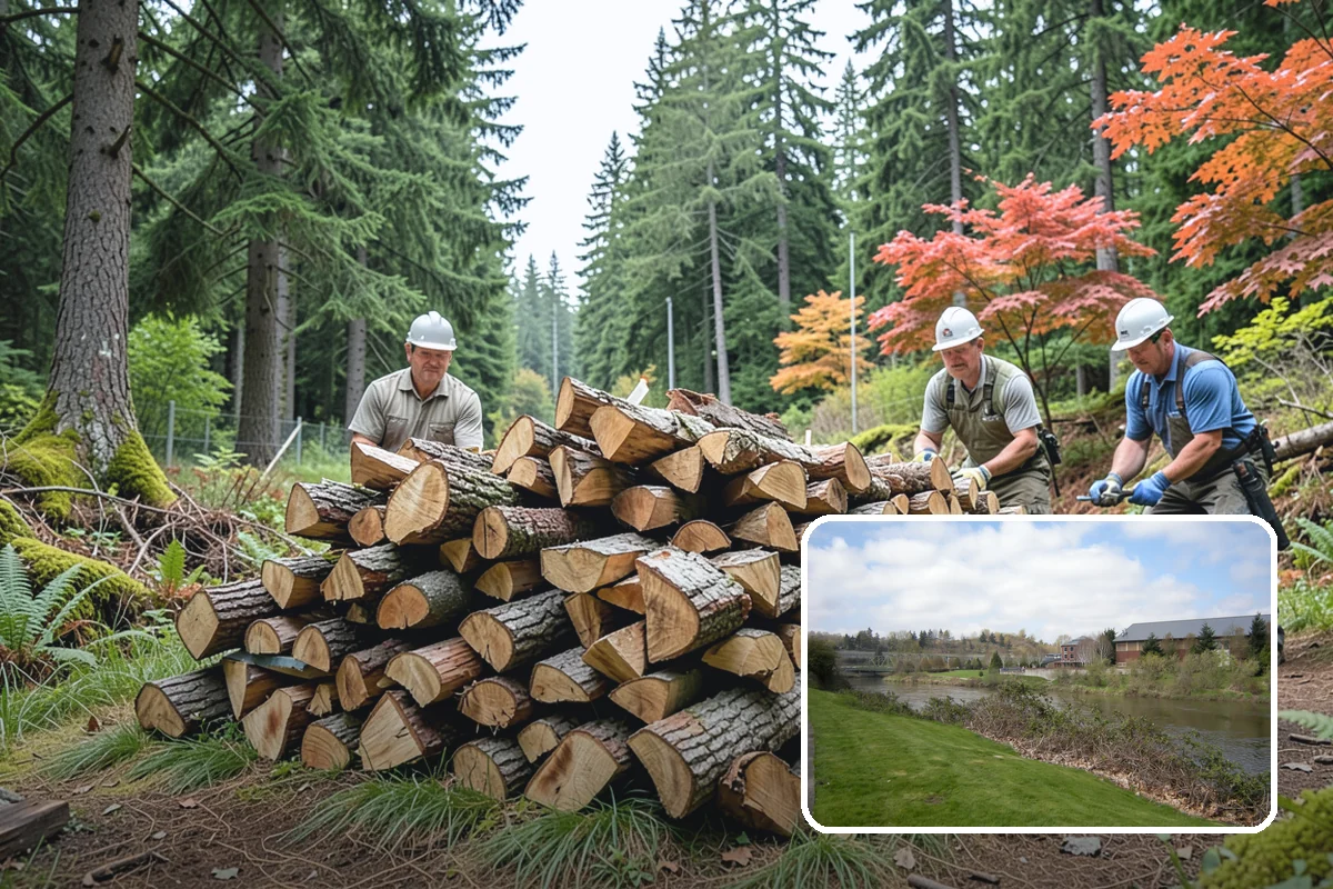 Green Firewood in Tukwila, King County, WA - Lowest per-volume price of any option